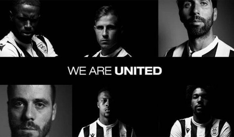 We are black. We are white. We are united. #PAOK
