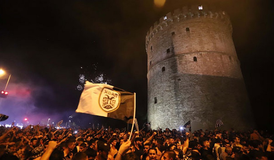 Αποθέωση για τους Κυπελλούχους του ΠΑΟΚ στη Θεσσαλονίκη: Το απόγευμα η φιέστα