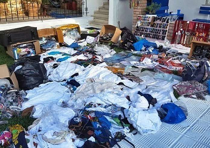 Επιχείρηση της αστυνομίας για την πάταξη του παρεμπορίου στον Πειραιά