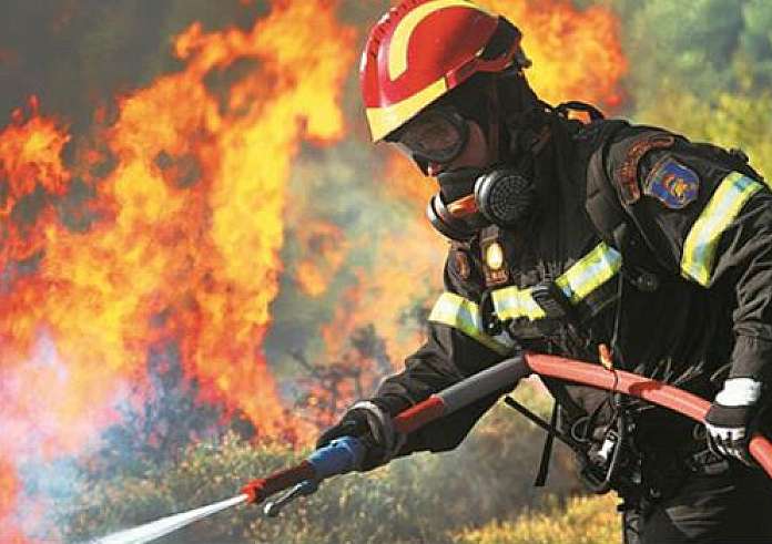 Φωτιά τώρα στα Οινόφυτα: Πύρινο μέτωπο κοντά στα διόδια