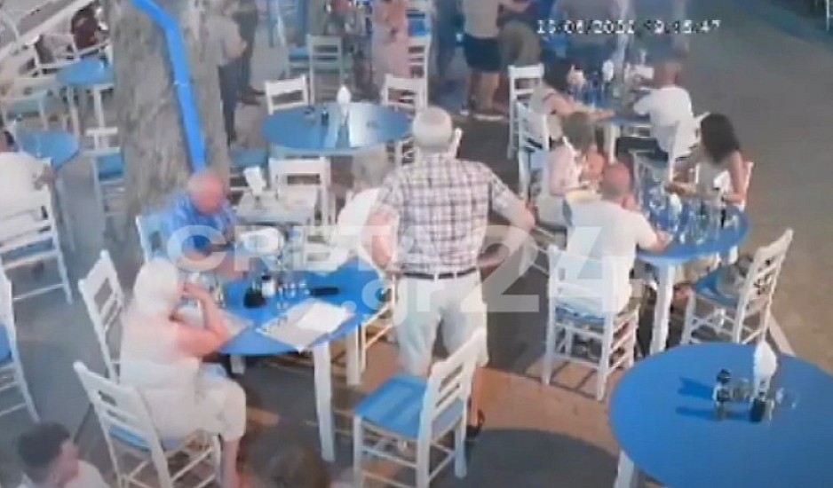 Κρήτη: Πελάτης ταβέρνας κόντεψε να πνιγεί με πεπόνι – Τα δραματικά λεπτά της διάσωσης