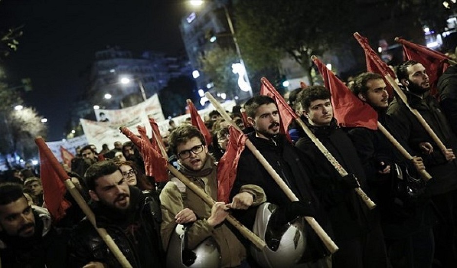 Θεσσαλονίκη: Ολοκληρώθηκαν οι δύο πορείες για τη δολοφονία Γρηγορόπουλου
