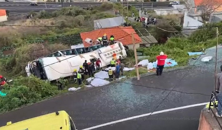 Η Μαδέρα θρηνεί τα θύματα του δυστυχήματος με το τουριστικό λεωφορείο