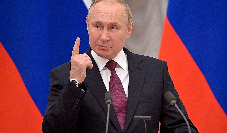 Νέο εκβιαστικό μήνυμα του Βλαντιμίρ Πούτιν προς την Ευρώπη: Εάν θέλετε φυσικό αέριο, ανοίξτε τον Nord Stream 2