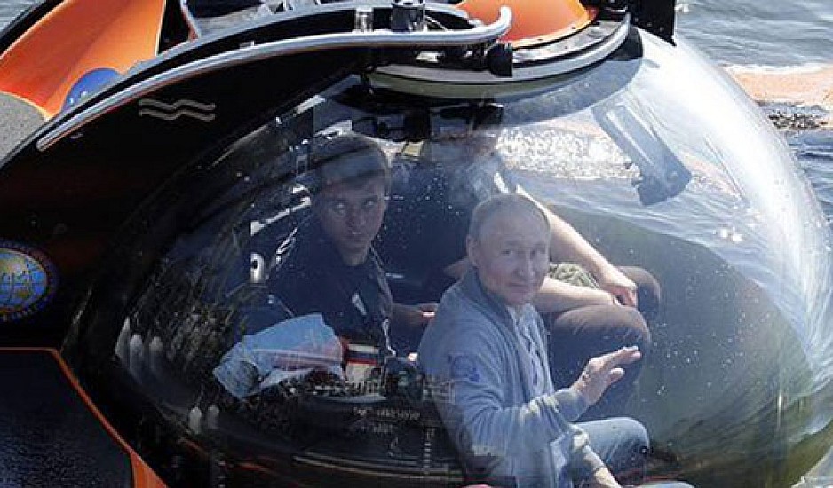 Ο Πούτιν σε βαθυσκάφος για να δει από κοντά το ναυάγιο ενός σοβιετικού υποβρυχίου