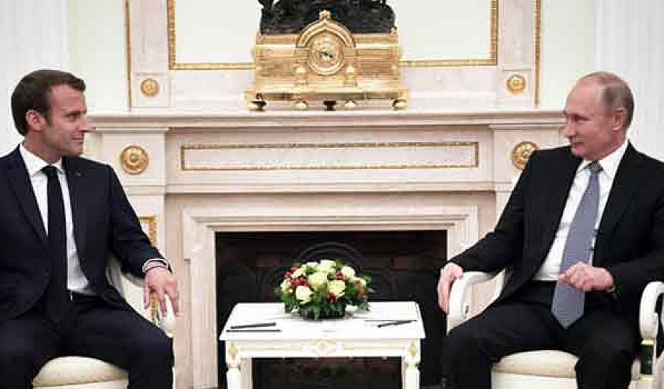Ουκρανία: Πούτιν και Μακρόν συμφωνούν να επιταχυνθεί η διπλωματική διαδικασία