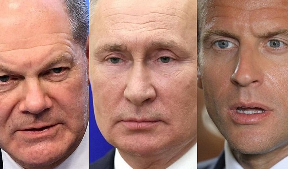 Επικοινωνίες Πούτιν με Μακρόν και Σολτς για Ουκρανία – Ζήτησαν κατάπαυση του πυρός