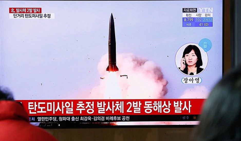 Βαλλιστικούς πυραύλους μικρού βεληνεκούς εκτόξευσε η Β. Κορέα