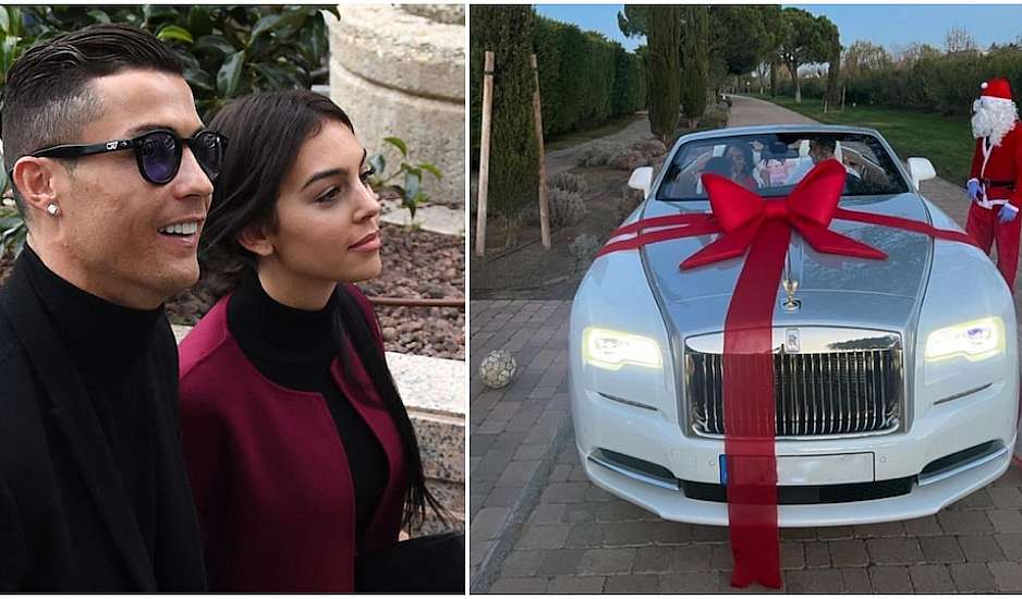 Η Χεορχίνα έκανε χριστουγεννιατικό δώρο στον Κριστιάνο Ρονάλντο μία Rolls Royce