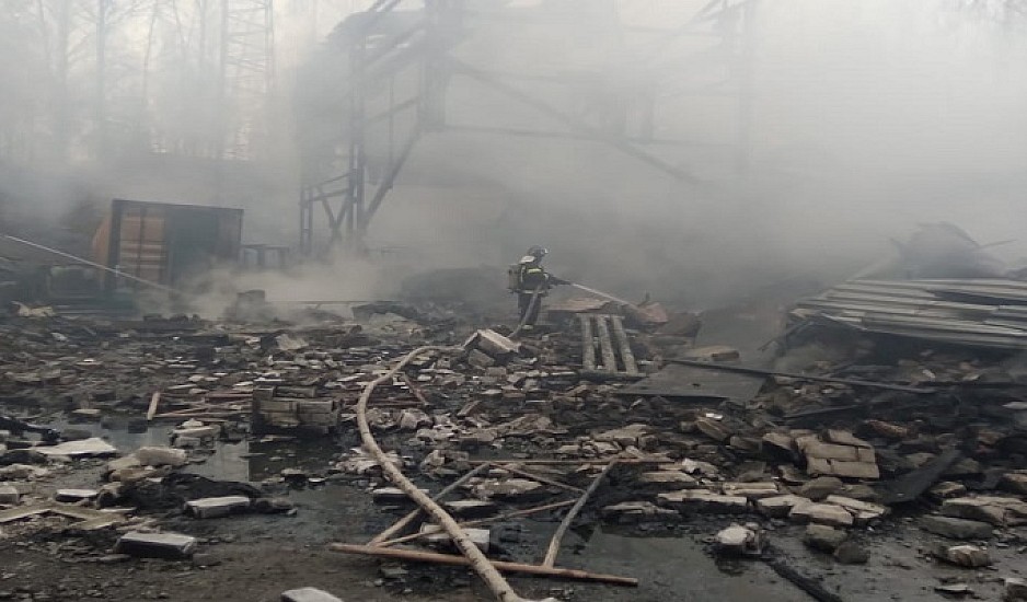 Ρωσία: Έκρηξη ισοπέδωσε εργοστάσιο χημικών – 17 οι νεκροί