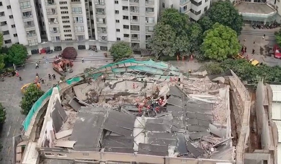 Επτά νεκροί από την κατάρρευση κτιρίου στη Σανγκάη