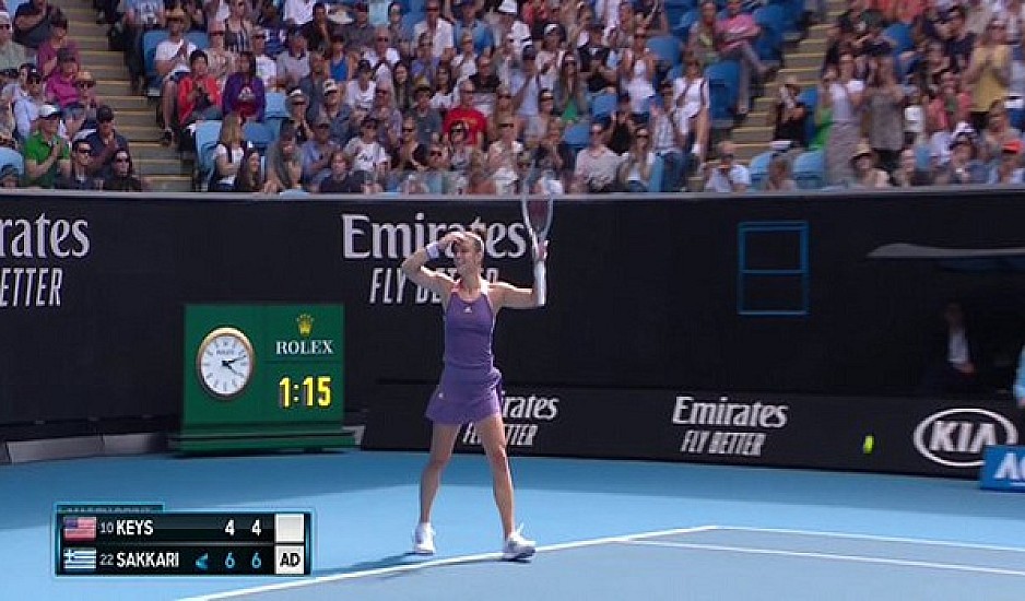 Θρίαμβος για τη Μαρία Σάκκαρη - Στους «16» του Australian Open