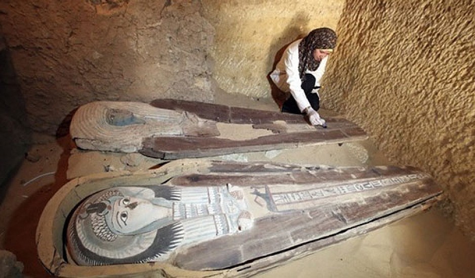 Αιγύπτιοι αρχαιολόγοι ανακάλυψαν 20 άθικτες σαρκοφάγους