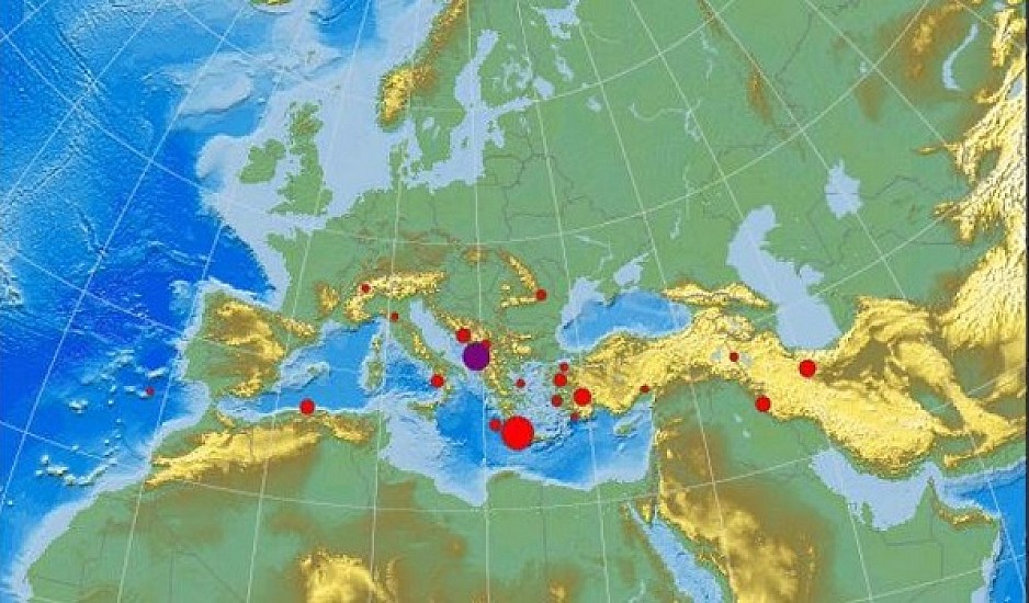 Σεισμός 5,3 Ρίχτερ στην Αδριατική θάλασσα