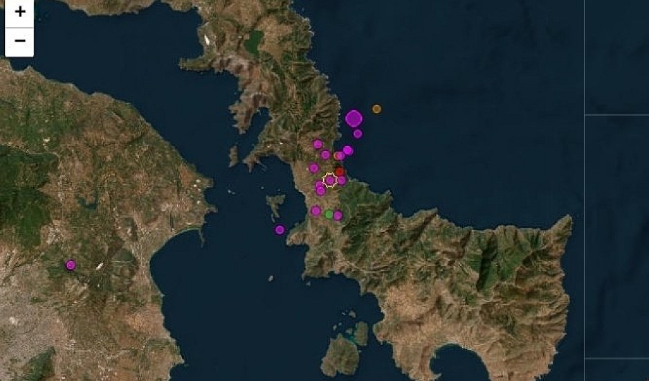 Σεισμός 4,8 Ρίχτερ ταρακούνησε την Εύβοια. Προβληματισμένοι οι  σεισμολόγοι