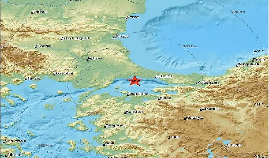 Σεισμός στην Κωνσταντινούπολη