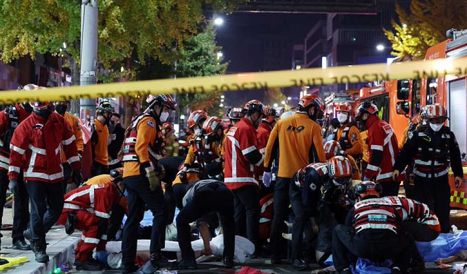 Σεούλ: Σε εφιάλτη μετατράπηκε ο εορτασμός του Halloween – Πάνω από 150 οι νεκροί