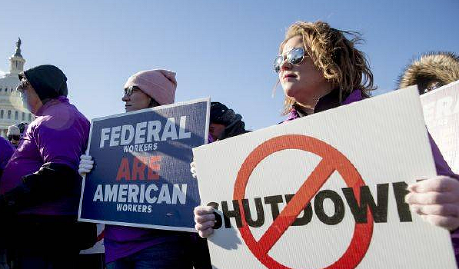 Συνεχίζεται για 22η ημέρα το shutdown στις ΗΠΑ για το τείχος στο Μεξικό