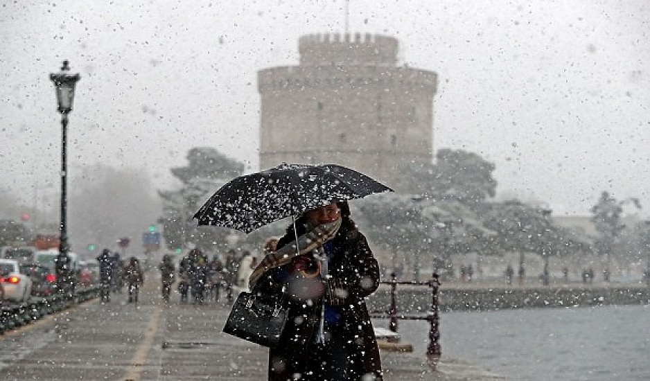 Κακοκαιρία: Η "Ωκεανίδα" σαρώνει την Ελλάδα – Χιόνια και πολικές θερμοκρασίες