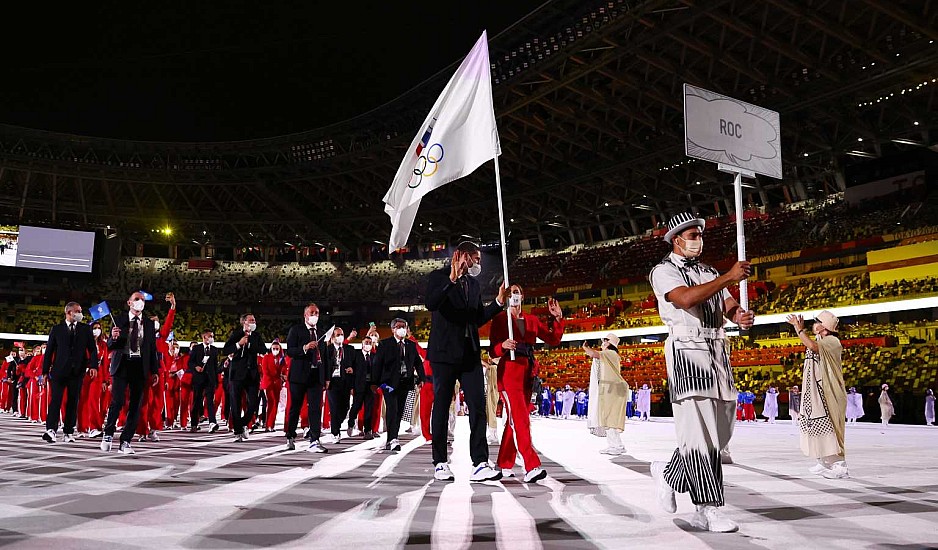 Τόκιο 2020: Η  Ρωσία χωρίς τη σημαία της στην τελετή έναρξης των Ολυμπιακών Αγώνων