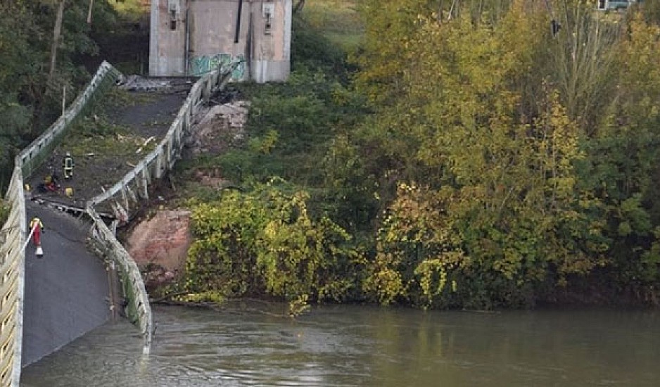 Γαλλία: Δύο νεκροί από την κατάρρευση γέφυρας στον ποταμό Ταρν