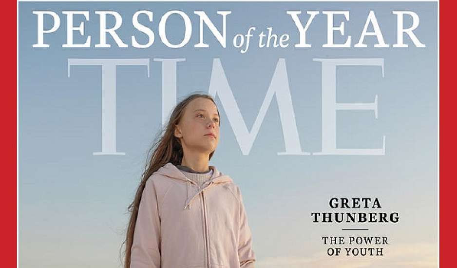 Η Γκρέτα Τούνμπεργκ πρόσωπο της χρονιάς για το περιοδικό TIME