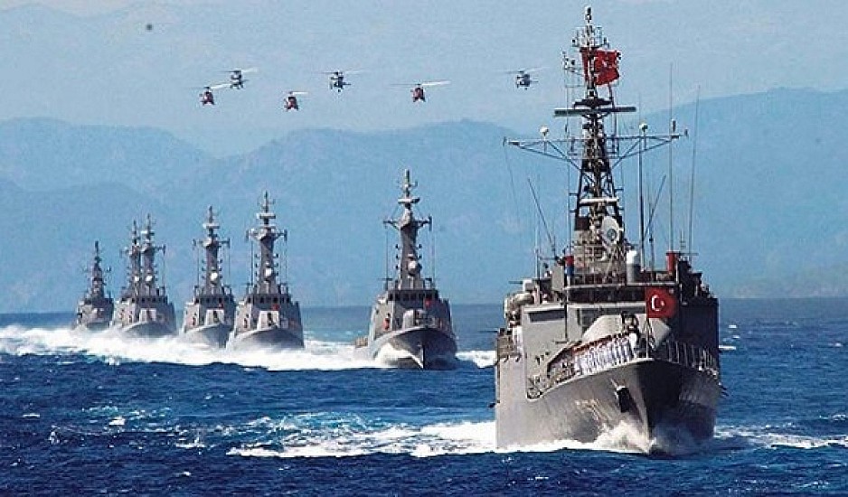 Συναγερμός στο Αιγαίο: Οι Τούρκοι έβγαλαν 19 πολεμικά πλοία - Σύσκεψη Μητσοτάκη με Δένδια και Παναγιωτόπουλο