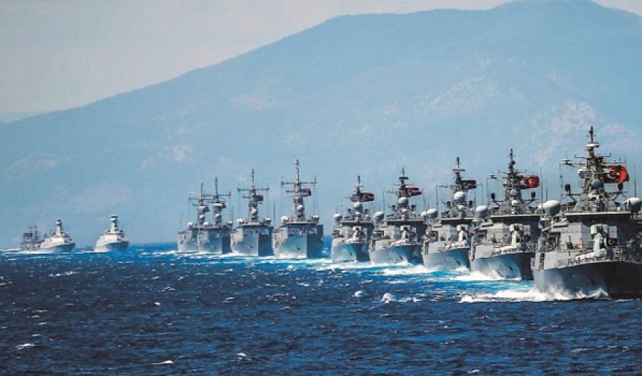 Τα τρία σημεία που έχει συγκεντρωθεί ο τουρκικός στόλος για τον "Θαλασσόλυκο"