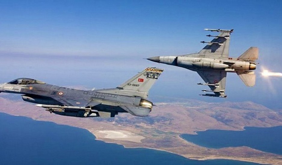 Νέα παράβαση από Τουρκικά F-16 στο Νοτιοανατολικό Αιγαίο