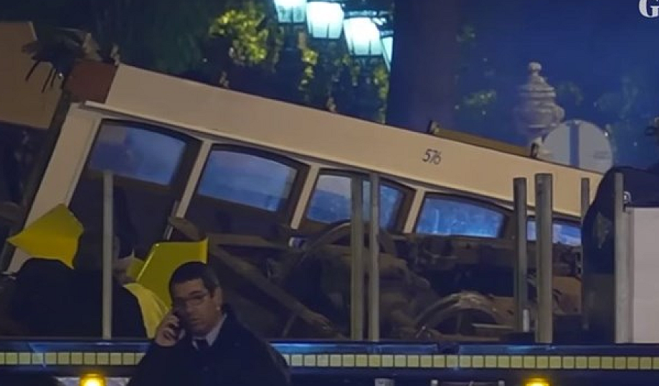 Εκτροχιάστηκε συρμός του τραμ στη Λισαβόνα 28 τραυματίες