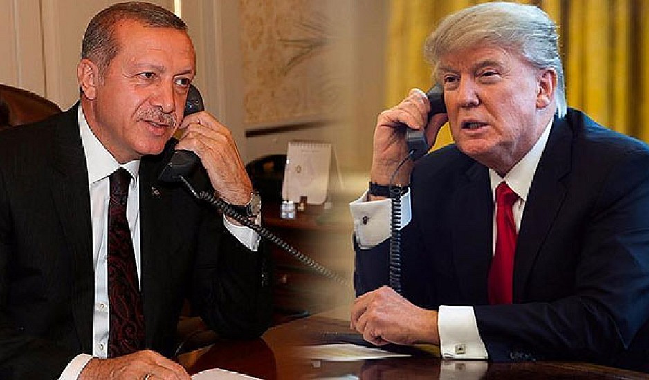 Ερντογάν και Τραμπ συνομίλησαν για στενότερη συνεργασία τους αναφορικά με την Λιβύη