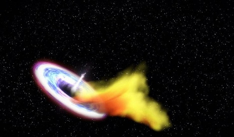 Δέος: Τεράστια μαύρη τρύπα καταπίνει άστρο