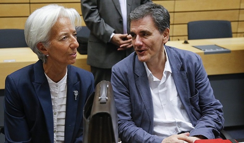 Συνάντηση Τσακαλώτου - Λαγκάρντ: Ικανοποίηση για την πρόωρη αποπληρωμή του ΔΝΤ