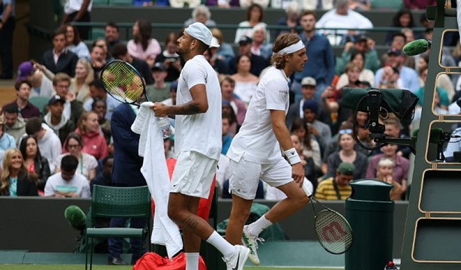 Wimbledon: Κόντρα μεταξύ Τσιτσιπά και Κύργιου, με ειρωνείες, παράπονα και νεύρα