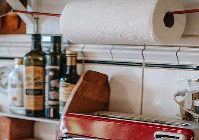 Το μυστικό για να μην ξοδεύετε πολύ χαρτί κουζίνας
