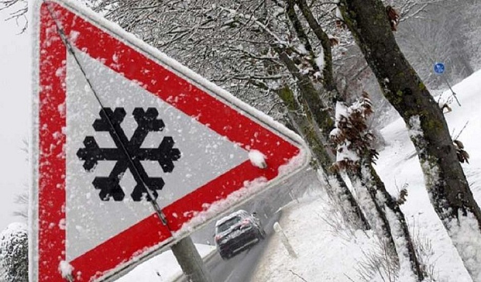 Κακοκαιρία Λέανδρος: Χιόνια και στην Αττική – Κλειστοί δρόμοι σε Πάρνηθα, Πεντέλη και Υμηττό