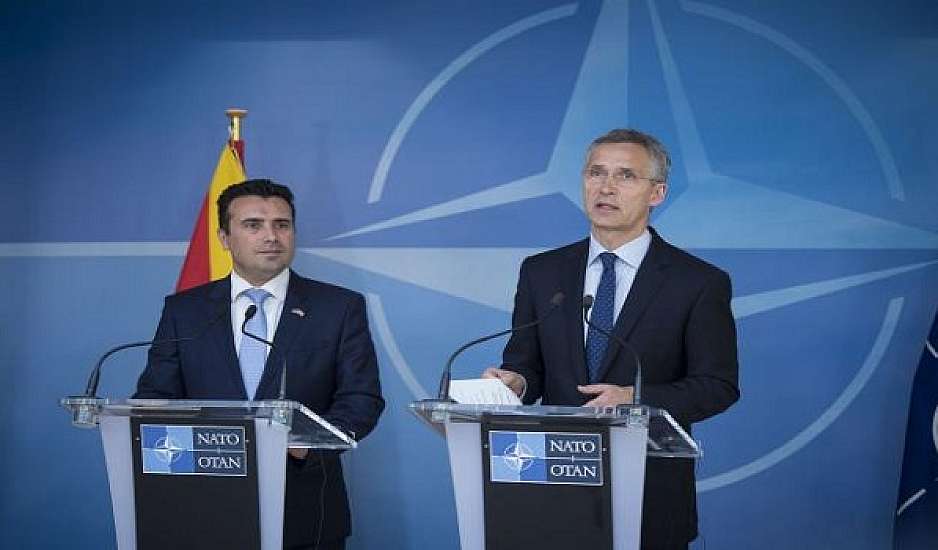 Στα χέρια του Ζάεφ η πρόσκληση του ΝΑΤΟ για έναρξη ενταξιακών διαπραγματεύσεων