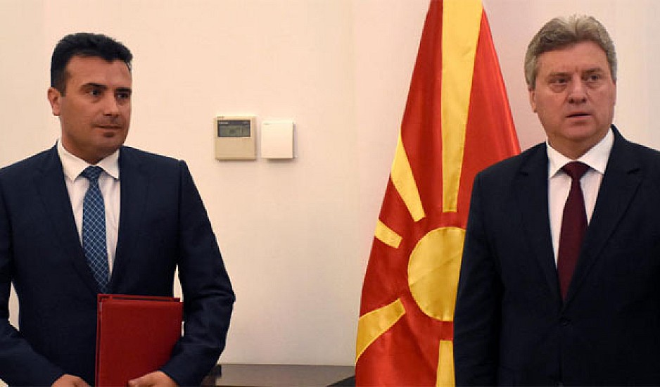 πΓΔΜ: Ιβανόφ και Ζάεφ χαιρετίζουν την υπογραφή για προσχώρηση στο NATO