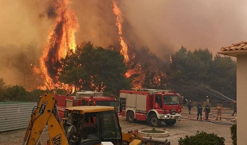 Φωτιά στη Ζάκυνθο: Κάηκε σπίτι στο Κερί