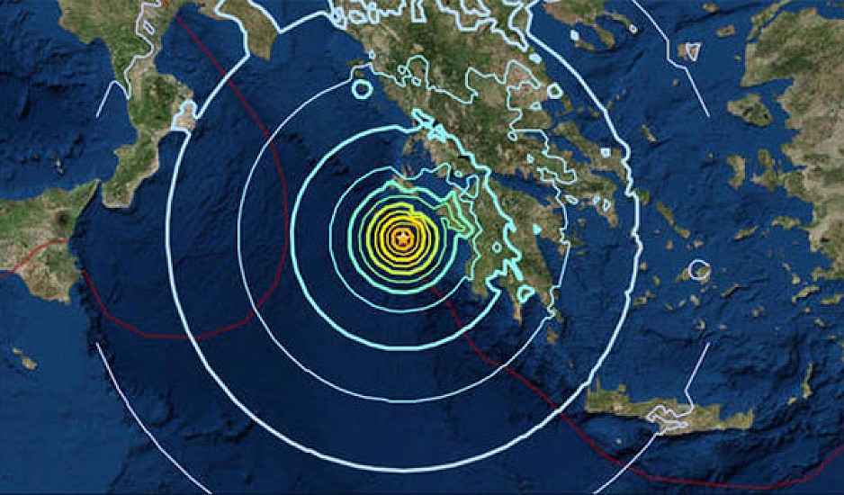 Νέος σεισμός 4,3 Ρίχτερ νοτιοδυτικά της Ζακύνθου