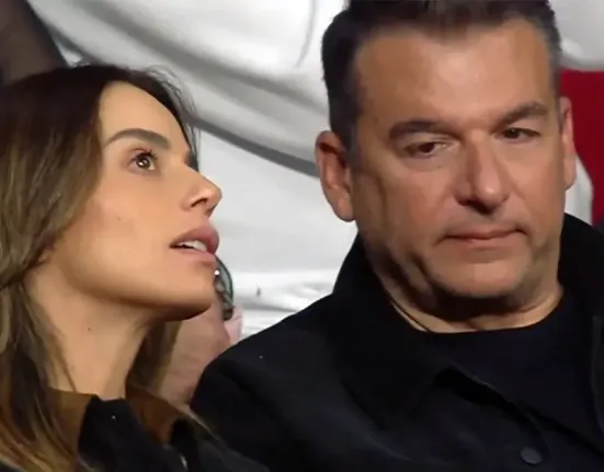 Αποδοκιμασίες στο ΣΕΦ για τον Γιώργο Λιάγκα κατά τη διάρκεια του αγώνα Ολυμπιακός – Βαλένθια