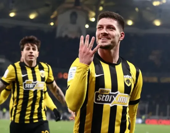 ΑΕΚ - Παναθηναϊκός 4-0: «Πάρτι» κορυφής στην OPAP Arena με απίστευτο Γιόβιτς – Του έβαλε 4 γκολ!