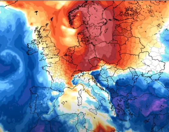 Η «ουκρανική ψυχρή εισβολή» είναι εδώ – Πτώση 10 βαθμών, θυελλώδεις βοριάδες και χιόνια