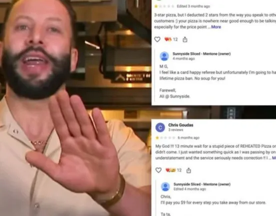 «Τέρμα η πίτσα για σένα, αποκλείεσαι δια βίου!»: Ο ιδιοκτήτης πιτσαρίας που έγινε viral