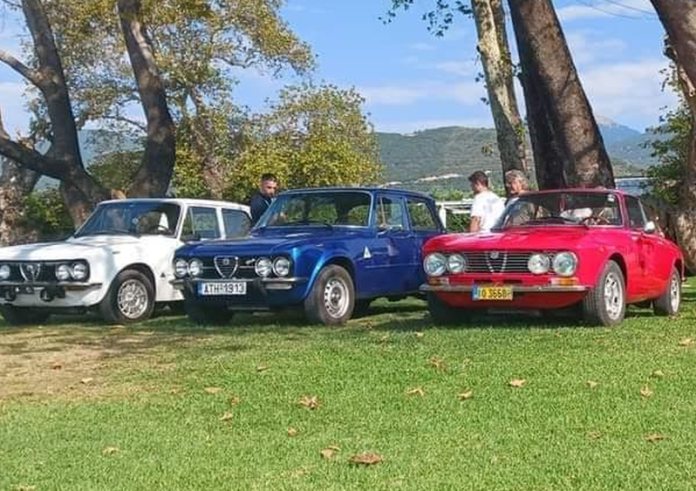 Εκδήλωση του Συλλόγου των φίλων της Alfa Romeo στη Δυτική Ελλάδα
