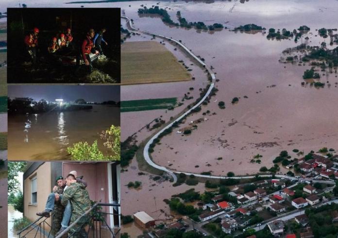 Φόβοι για πολλούς νεκρούς από την κακοκαιρία - Ώρες αγωνίας για πλημμύρες στη Λάρισα