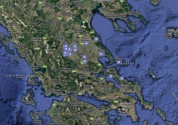 Κακοκαιρία Daniel: Δορυφορικός χάρτης δείχνει τις περιοχές της Θεσσαλίας που έχουν βουλιάξει
