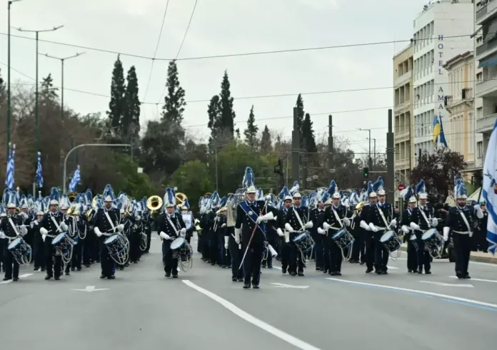 25η Μαρτίου: Η Φιλαρμονική Μάντζαρος από την Κέρκυρα στην στρατιωτική παρέλαση της Αθήνας