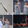 Καλλιμάρμαρο: Εντυπωσιακή η τελετή παράδοσης της Ολυμπιακής Φλόγας στους Γάλλους