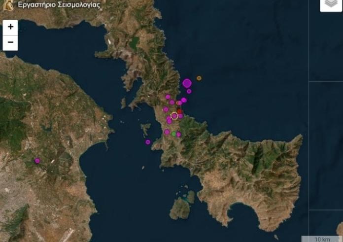 Σεισμός 4,9 Ρίχτερ στην Εύβοια ταρακούνησε και την Αττική